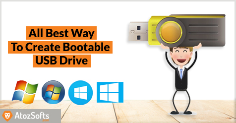 All Best Way To Create Bootable USB Drive